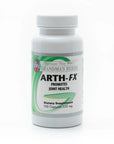 Herbal Arth-FX supplement bottle from Grandma's Herbs, featuring natural ingredients for joint and arthritis support.