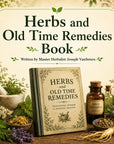 Cover image of Grandma's Herbs book featuring traditional herbs and old-time remedies for natural healing.