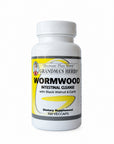 Herbal Wormwood Cleanse supplement from Grandma's Herbs, featuring dried wormwood herbs in a natural herbal product package.