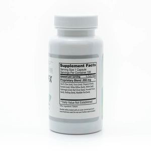 Herbal Arth-FX supplement from Grandma's Herbs, showcasing the herbal product packaging with natural plant illustrations.