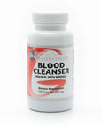 Herbal Blood Cleanser Phase IV by Grandma's Herbs, showing the product bottle with herbal ingredients in the background.