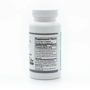 Grandma's Herbs Cardio Flow herbal supplement supporting healthy blood pressure with natural ingredients, designed for cardiovascular health.