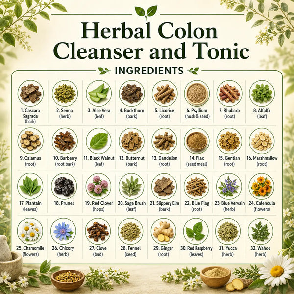 Herbal Colon Cleanser and Tonic