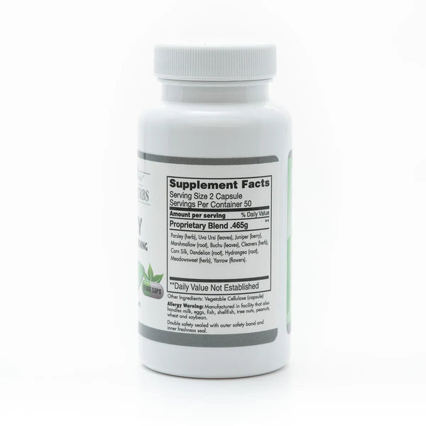 Herbal kidney supplement from Grandma's Herbs, showing a close-up of the herbal product packaging with natural ingredients.