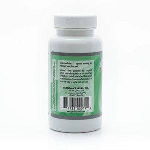 Herbal Liver Cleanse supplement from Grandma's Herbs, featuring natural ingredients for liver detox and health support.