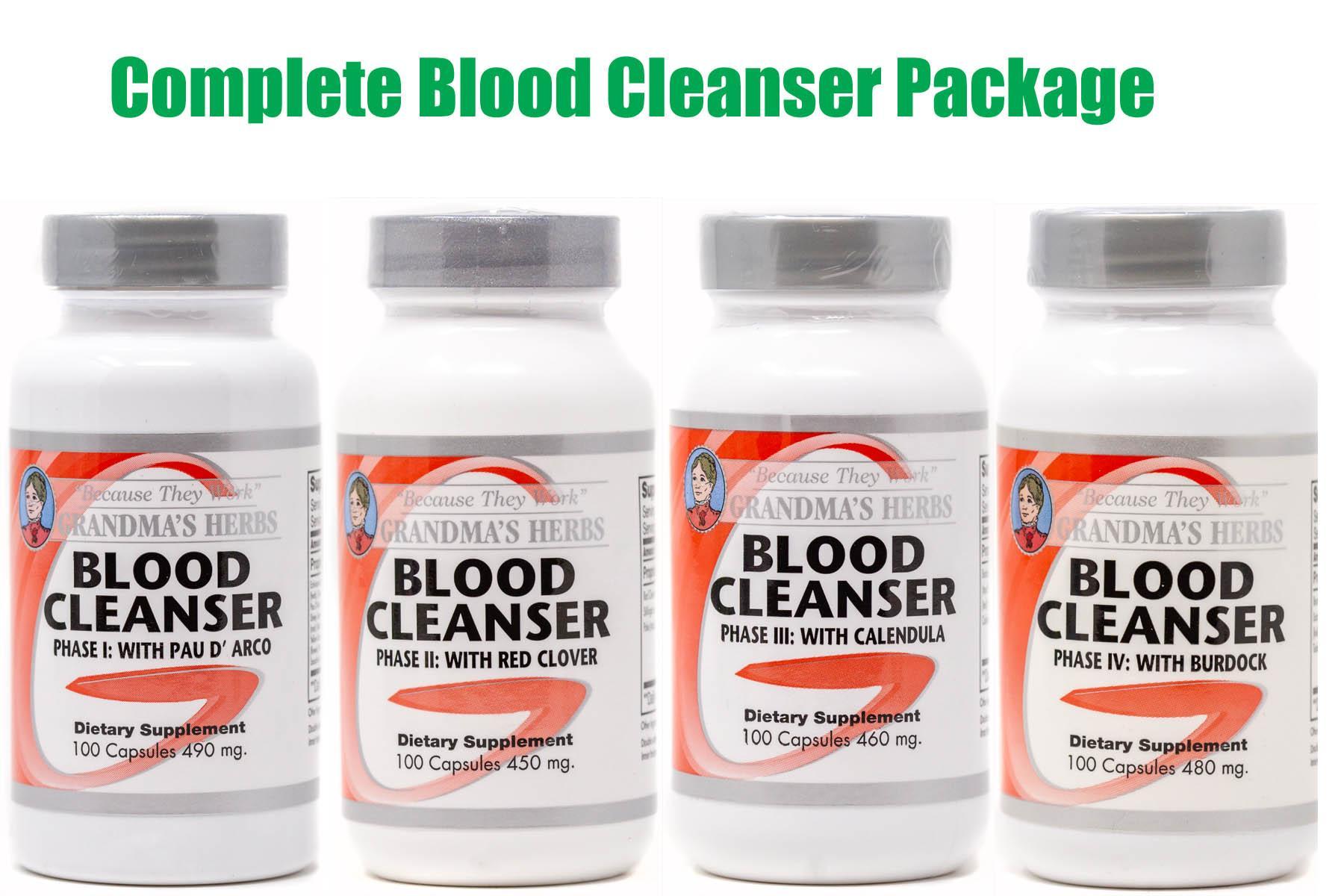 Total Blood Cleanse Package – Grandma's Herbs
